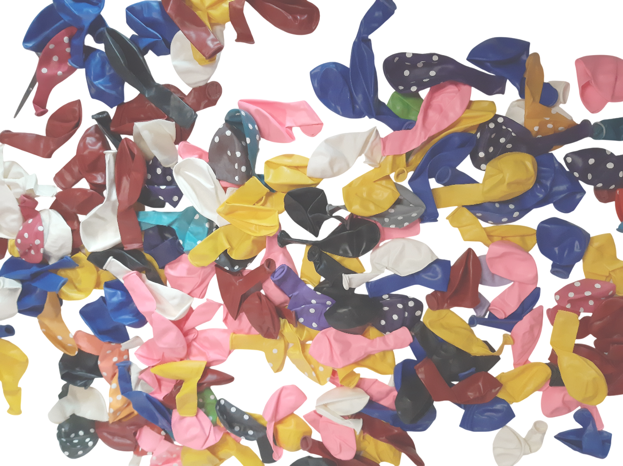 Mixed Balloons In Different Colors, 14 Balloons at 12 Inches each, Assorted Balloons