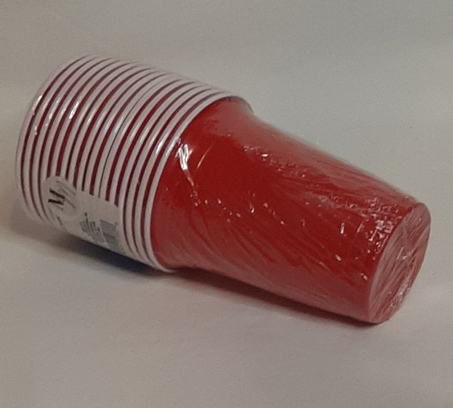 RED Party Cups, 16 oz. Cups, 16 Piece Plastic Party Cups, Disposable Drinking Cups for Party