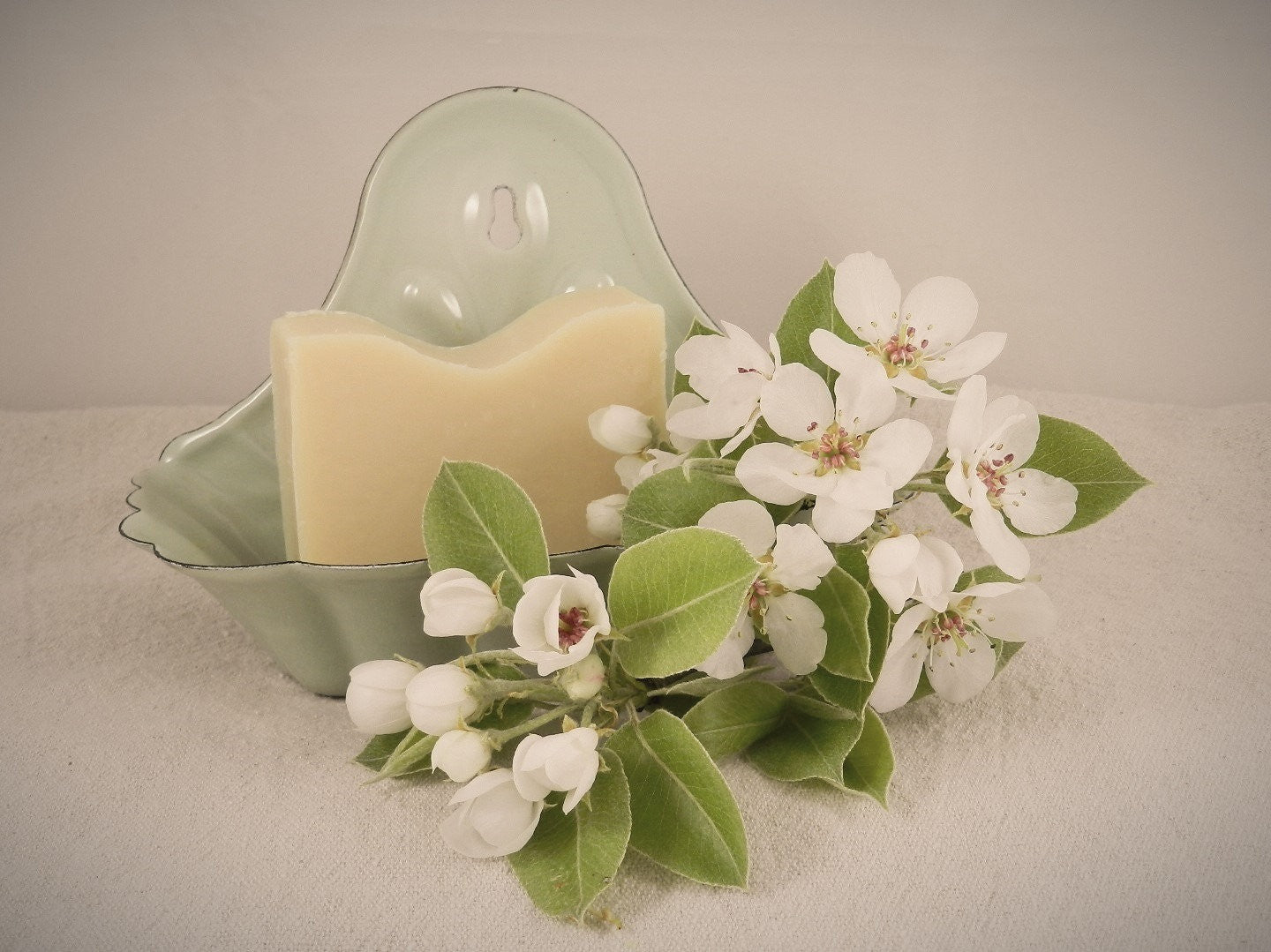 Orange Blossom Scent Goats Milk Soap Bar, Handmade Soap Bar