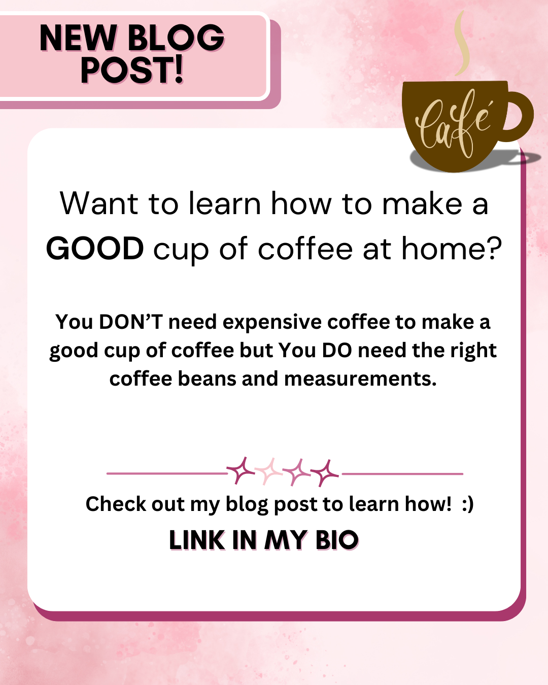How to make a GOOD cup of coffee at home!