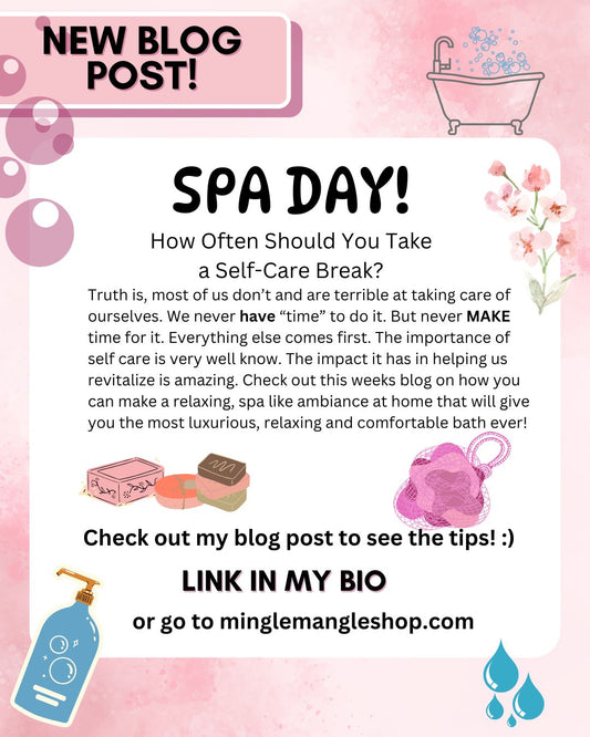 Small Guide on Self Care and taking a SPA DAY!