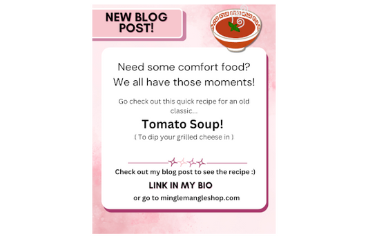 Tomato Soup Recipe for dipping Grilled Cheese in...YUM