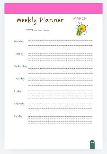 My Journey - Self motivation guide - A 365 day self motivational guided journal