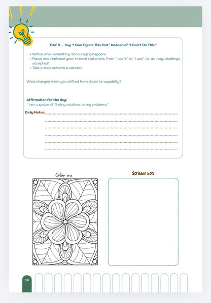 My Journey - Self motivation guide - A 365 day self motivational guided journal