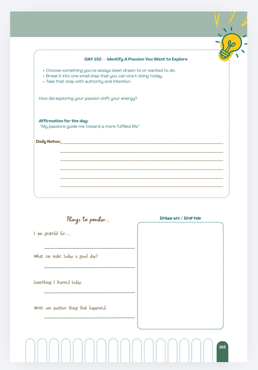 My Journey - Self motivation guide - A 365 day self motivational guided journal
