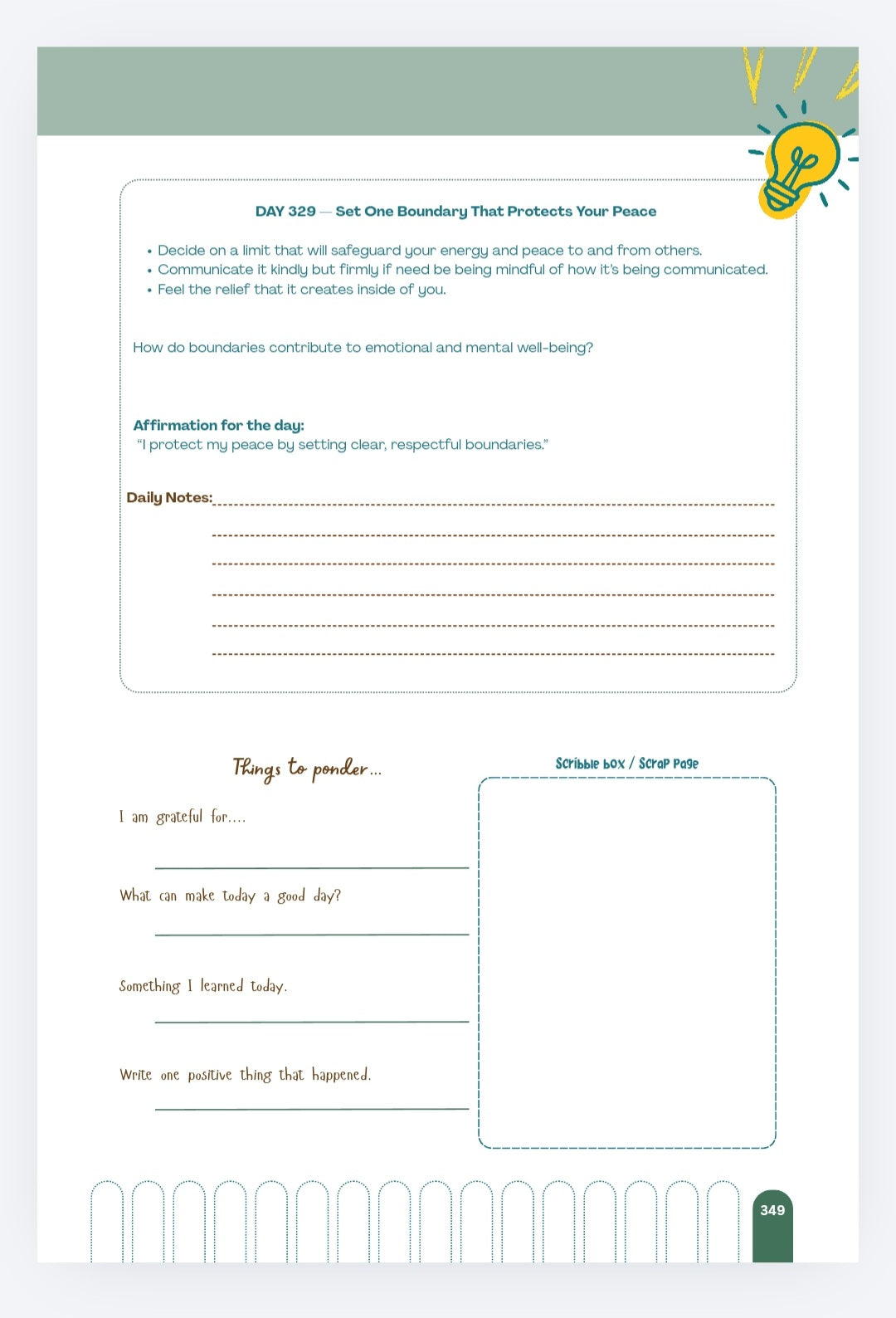My Journey - Self motivation guide - A 365 day self motivational guided journal
