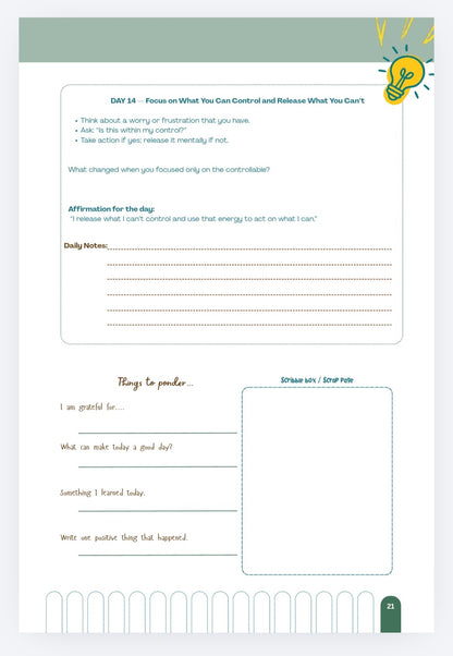 My Journey - Self motivation guide - A 365 day self motivational guided journal